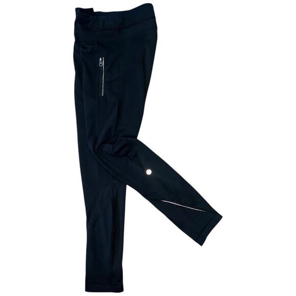 EUC Lululemon Inspire Reflective Tight II (Mesh) Black 25” (7/8) Size 4 - Picture 1 of 12